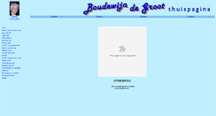 Desktop Screenshot of boudewijndegrootthuispagina.nl